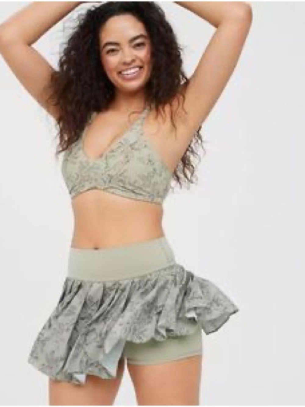 OFFLINE By Aerie Real Me Lace Flowy Short